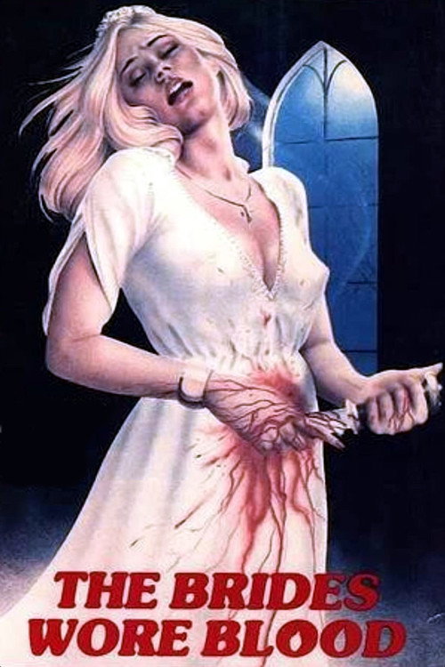 Movie poster for The Brides Wore Blood (1972)