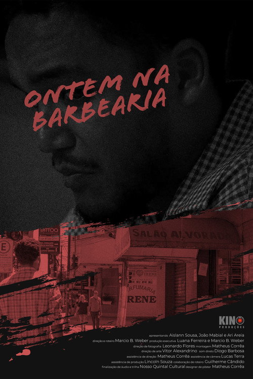 Movie poster for Ontem na barbearia (2024)