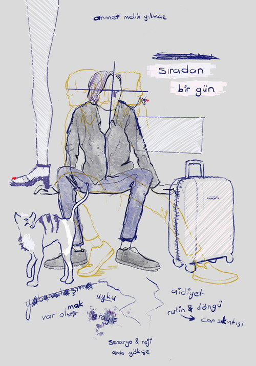 Movie poster for an ordinary day (2021)
