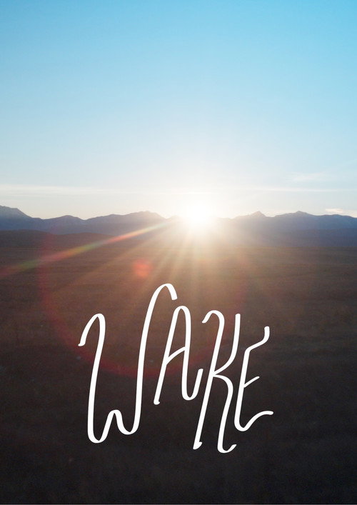 Movie poster for Wake (2025)