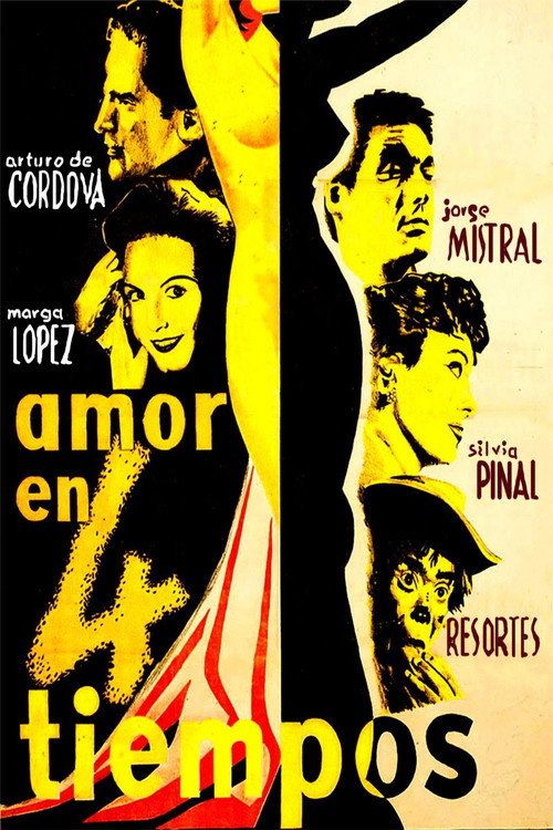 Movie poster for Love in Four Parts (1955)