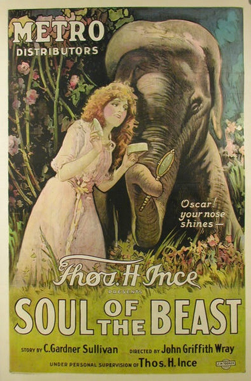 Movie poster for Soul of the Beast (1923)