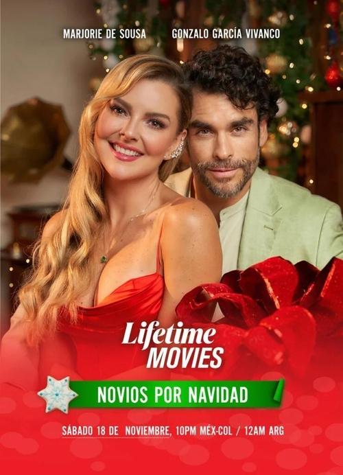 Movie poster for Novios por Navidad (2023)