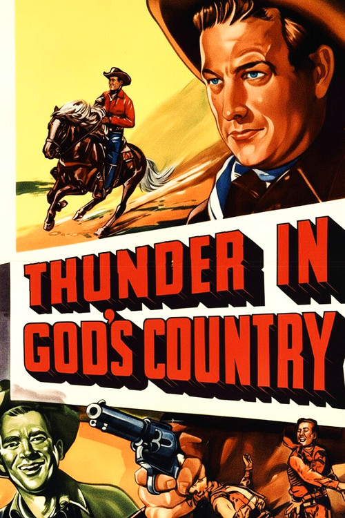Movie poster for Thunder in God's Country (1951)