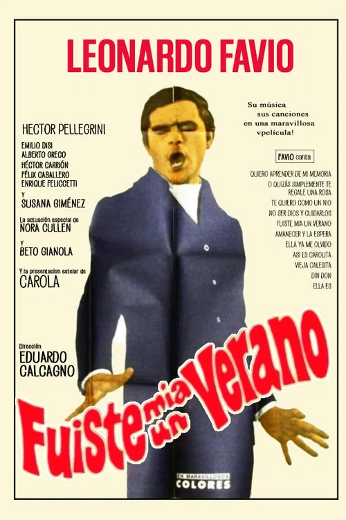 Movie poster for Fuiste mía un verano (1969)