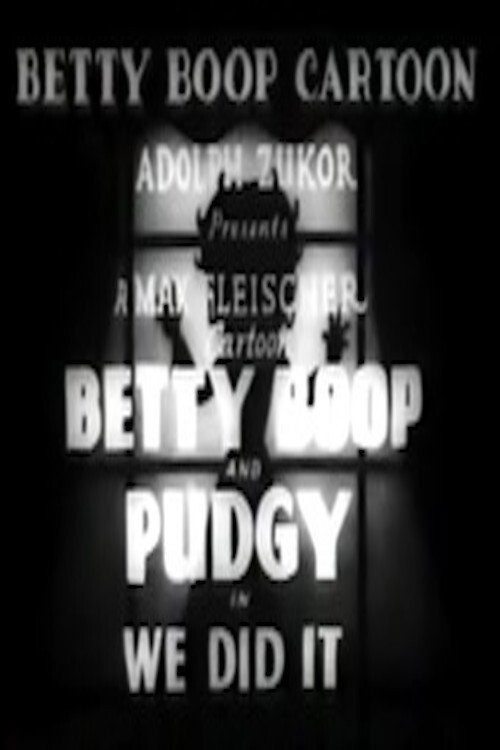 Movie poster for We Did It (1936)