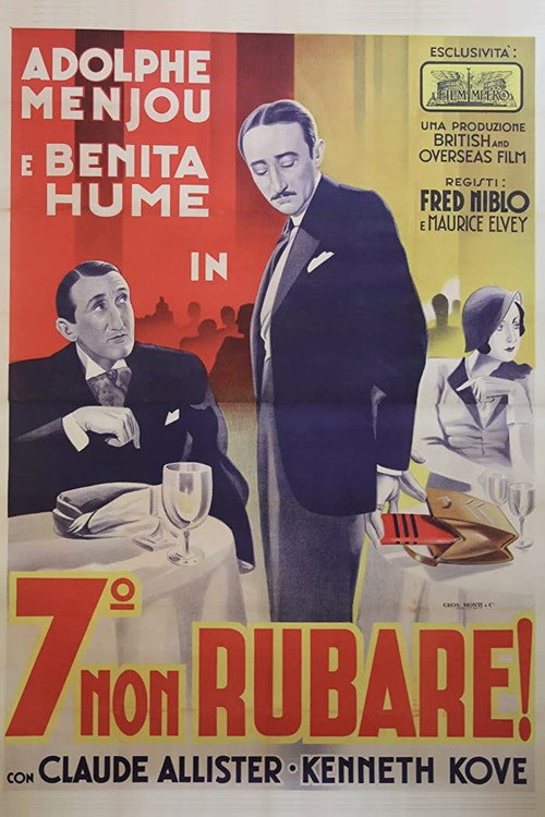 Movie poster for Diamond Cut Diamond (1932)