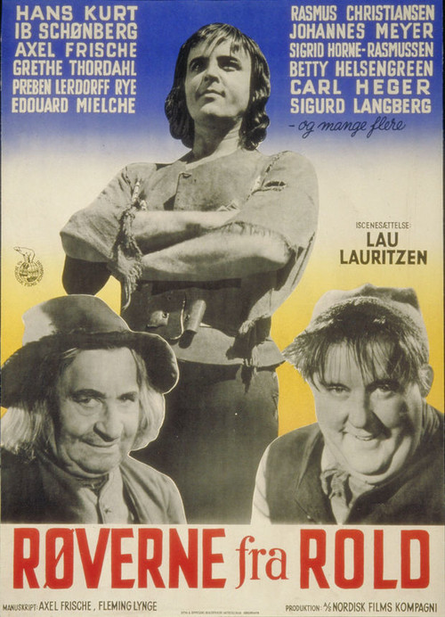 Movie poster for Røverne fra Rold (1947)