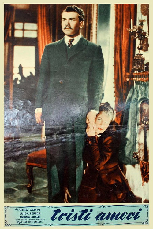 Movie poster for Tristi amori (1943)