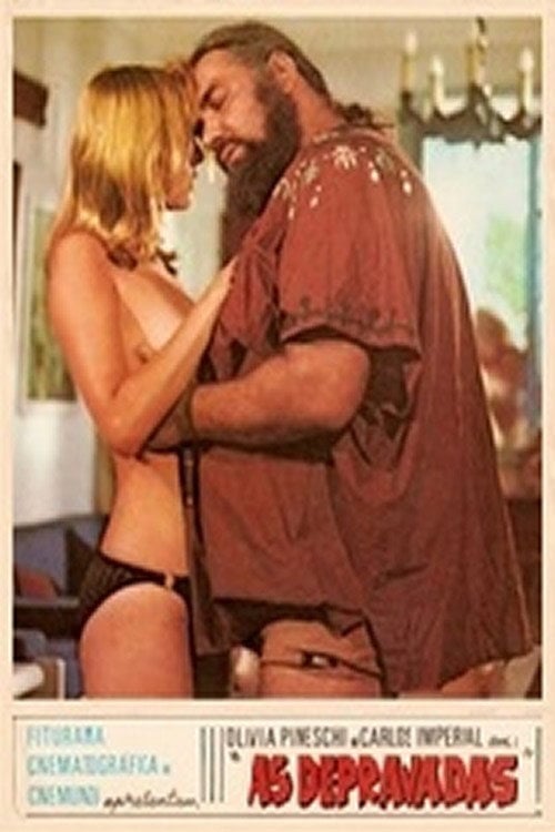 Movie poster for As Depravadas (1973)