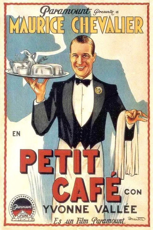 Movie poster for The Little Cafe (1931)