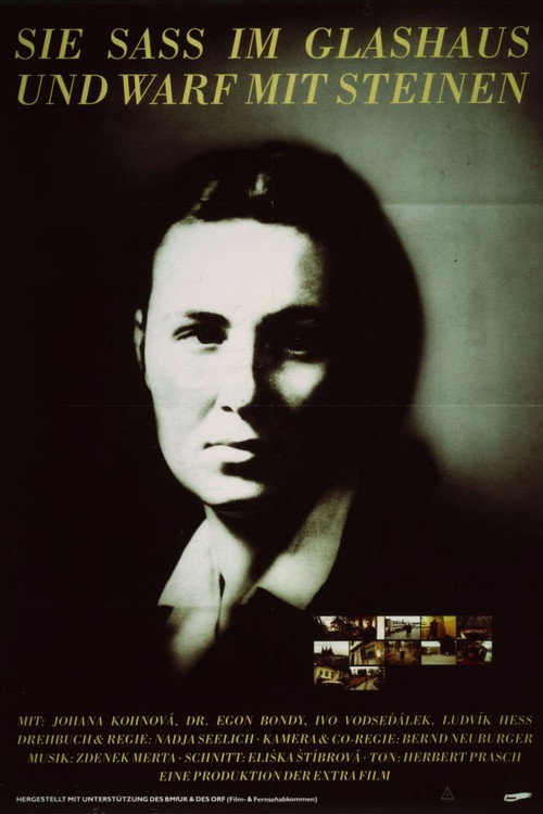 Movie poster for She Sat in a Glass House Throwing Stones (1992)