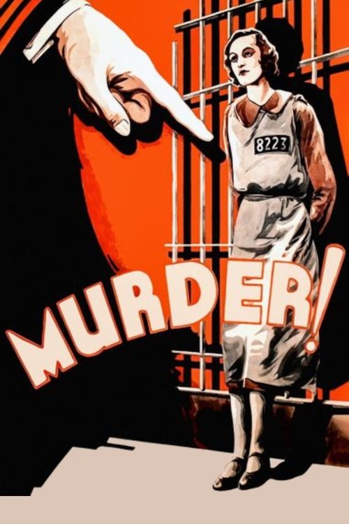 Movie poster for Murder! (1930)
