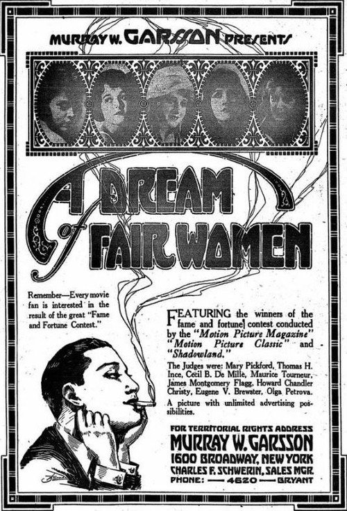 Movie poster for A Dream of Fair Women (1920)