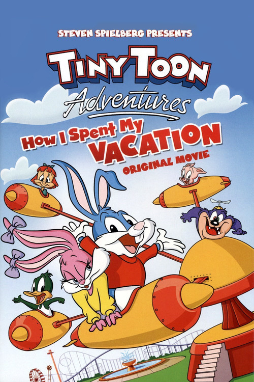 Movie poster for Tiny Toon Adventures: How I Spent My Vacation (1992)