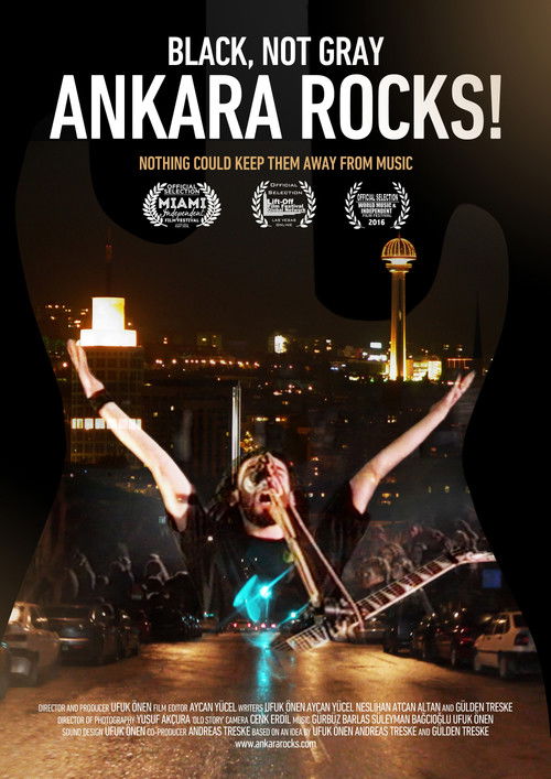 Movie poster for Black, Not Gray: Ankara Rocks! (2017)