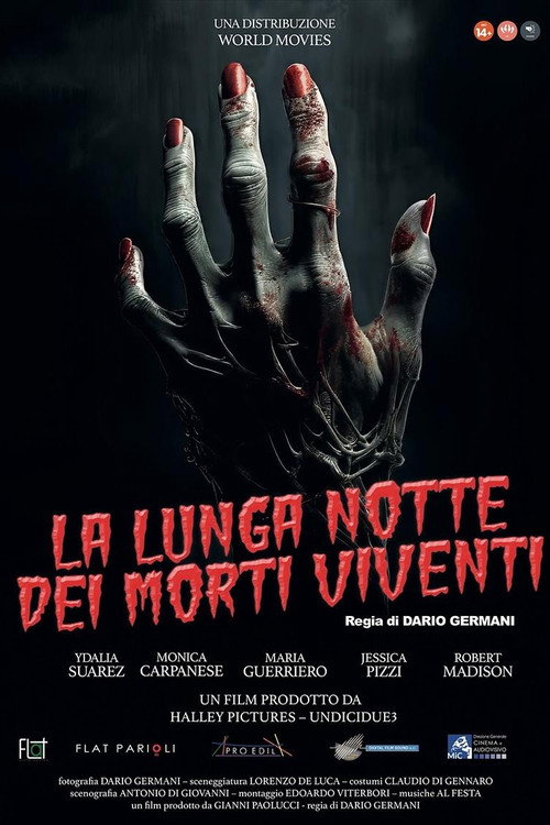 Movie poster for La lunga notte dei morti viventi (2025)