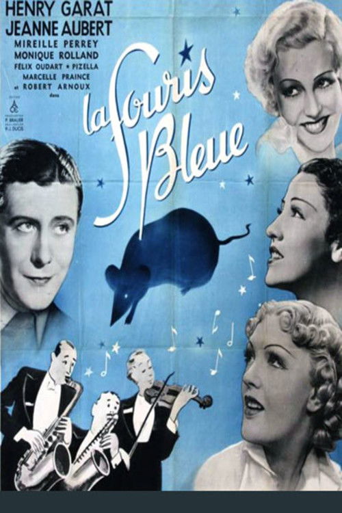 Movie poster for La souris bleue (1936)
