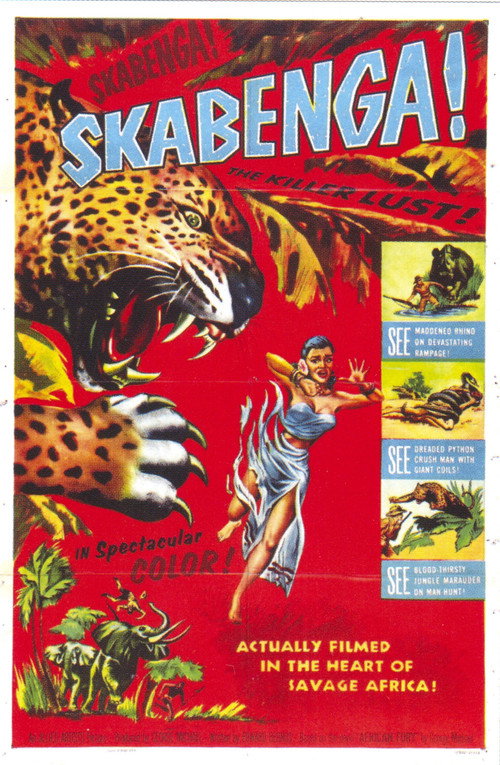 Movie poster for Skabenga (1955)