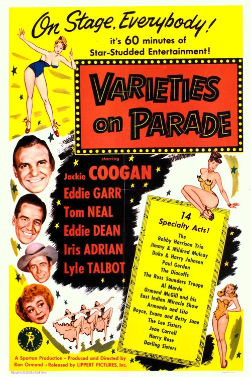 Movie poster for Varieties on Parade (1951)