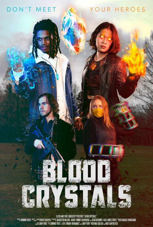 Movie poster for Blood Crystals (2024)
