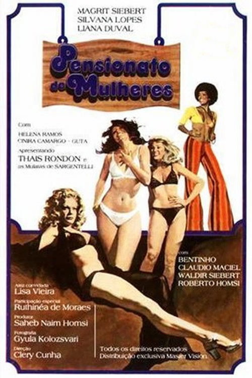 Movie poster for Pensionato de Mulheres (1974)