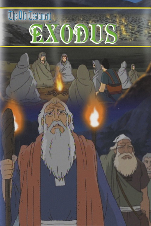 Movie poster for Old Testament IV, Exodus: An Animated Classic (2014)