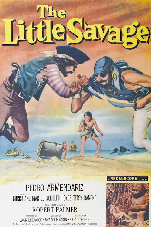 Movie poster for The Little Savage (1959)