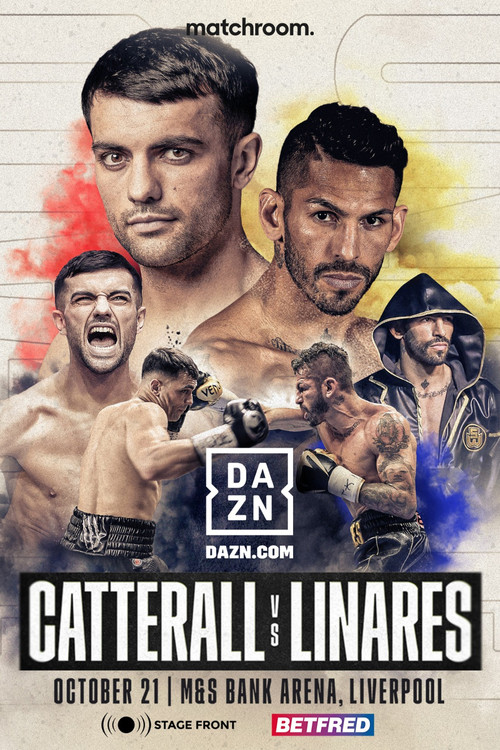 Movie poster for Jack Catterall vs. Jorge Linares (2023)