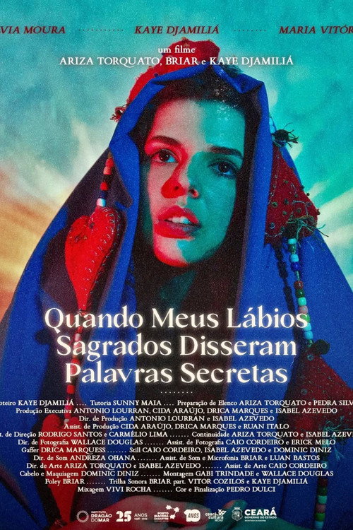 Movie poster for Quando Meus Lábios Sagrados Disseram Palavras Secretas (2024)