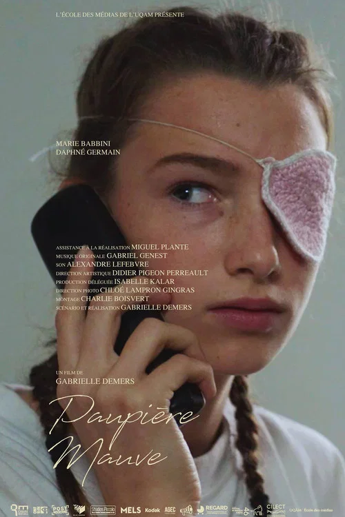 Movie poster for Mauve Eyelid (2017)