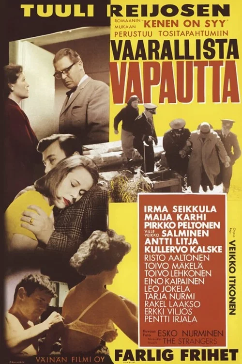 Movie poster for Vaarallista vapautta (1962)