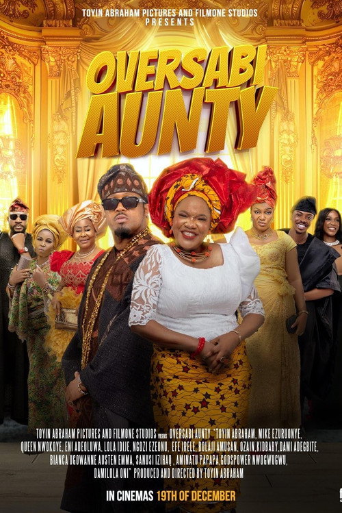 Movie poster for Oversabi Aunty (2025)