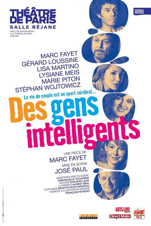 Movie poster for Des gens intelligents (2015)