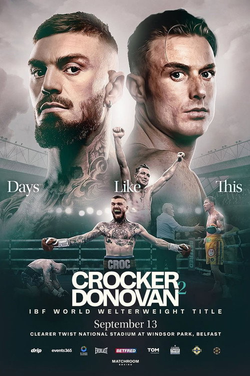 Movie poster for Lewis Crocker vs. Paddy Donovan II (2025)