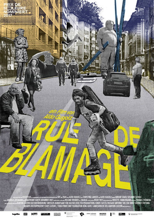 Movie poster for Rue de Blamage (2017)