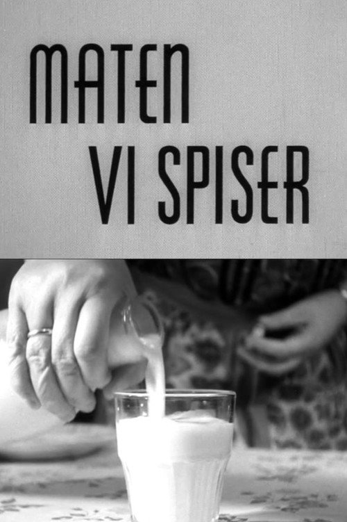 Movie poster for Oslofilm: Maten vi spiser (1953)