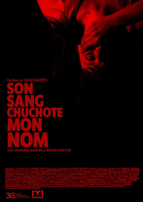 Movie poster for His blood whispers my name (2026)
