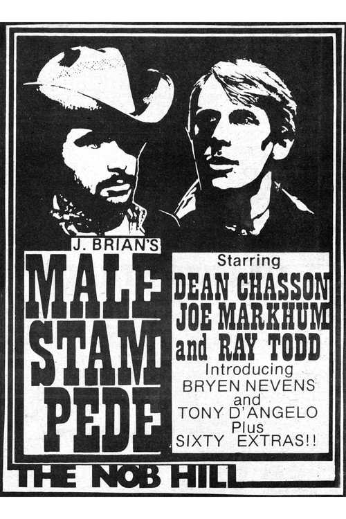 Movie poster for Male Stampede (1976)