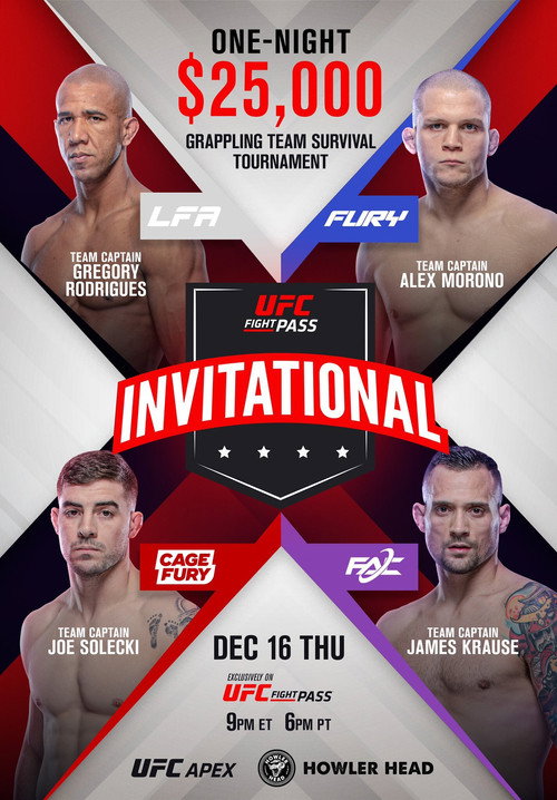 Movie poster for UFC Fight Pass Invitational 1 (2021)