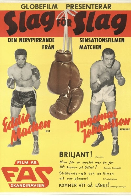 Movie poster for Slag för slag (1958)