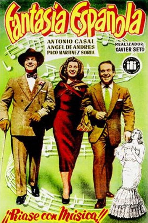 Movie poster for Fantasía española (1953)