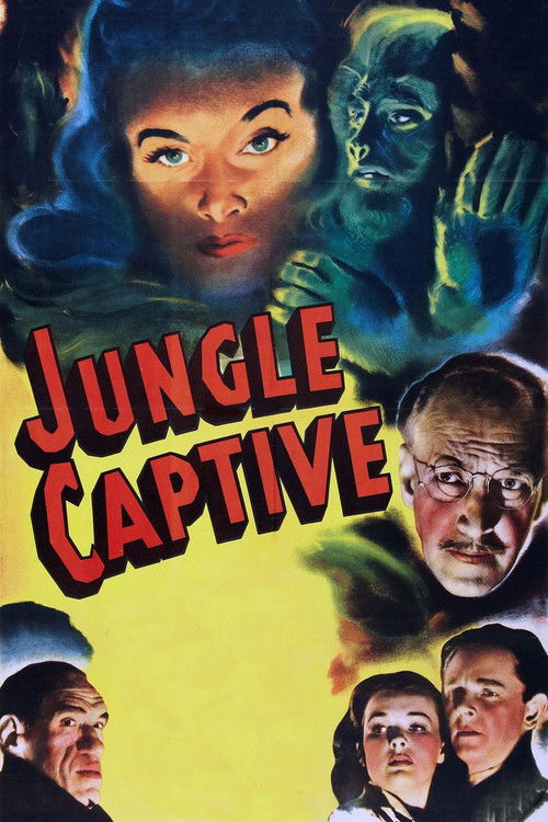 Movie poster for The Jungle Captive (1945)