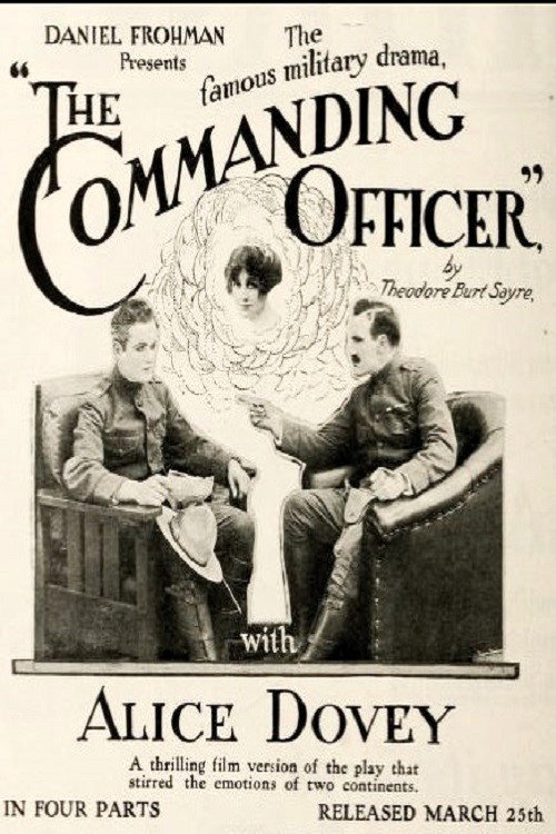 Movie poster for The Commanding Officer (1915)
