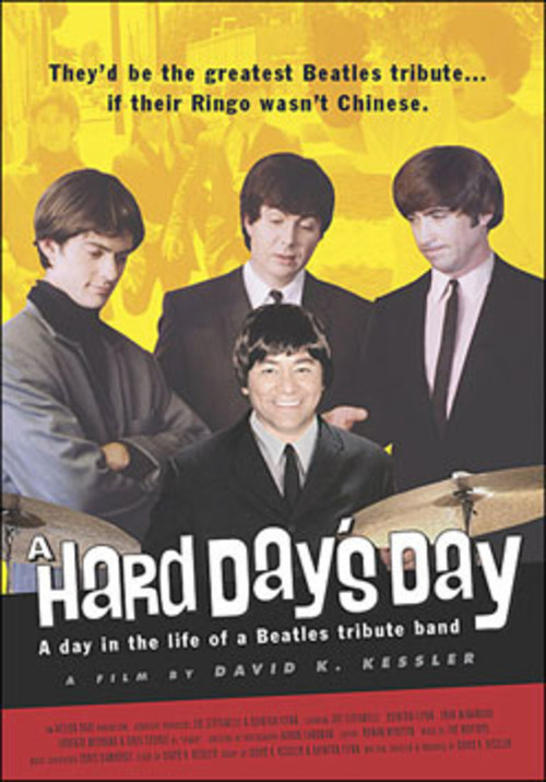 Movie poster for A Hard Day's Day - A Day in the Life of a Beatles Tribute Band (2002)