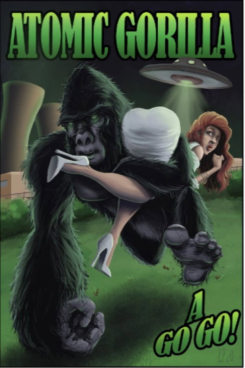 Movie poster for Atomic Gorilla (2023)