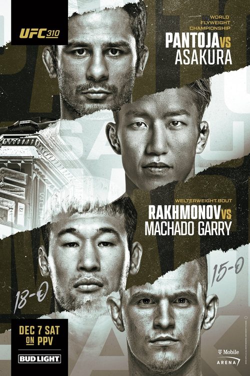 Movie poster for UFC 310: Pantoja vs. Asakura (2024)