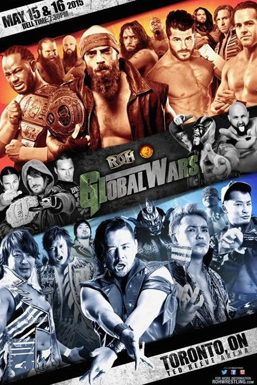 Movie poster for ROH & NJPW: Global Wars - Night 1 (2015)