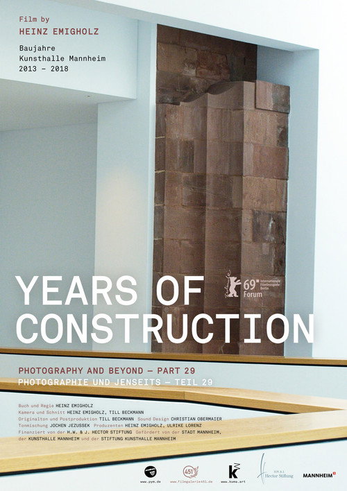 Movie poster for Years of Construction (2019)
