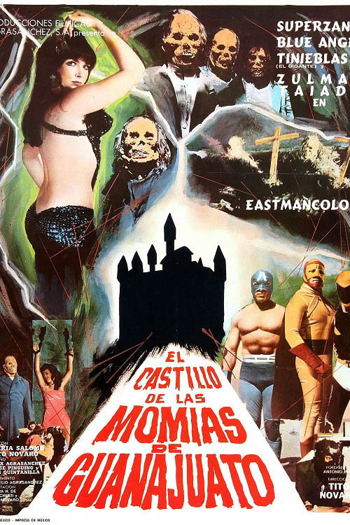 Movie poster for The Castle of Mummies of Guanajuato (1973)
